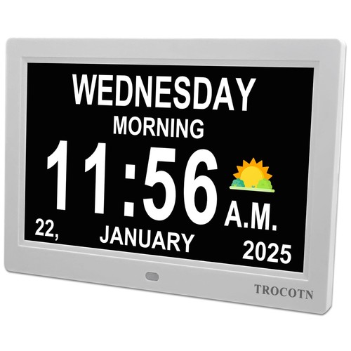 Dementia clock digital - clock,