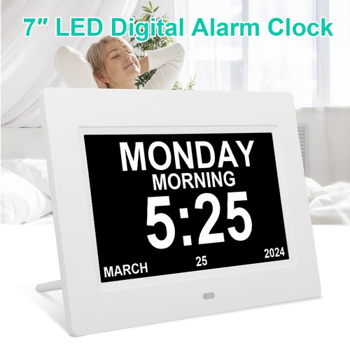 Digital calendar alarm clock - calendar,