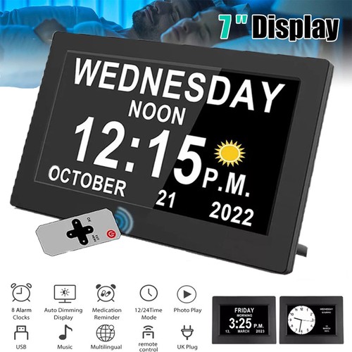 Digital alarm clock - digital, calendar