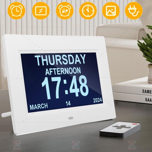 Digital alarm clock calendar - digital,