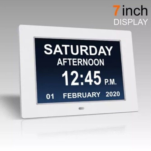 Dementia digital clock - dementia, with