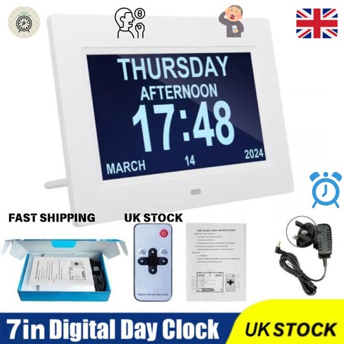 Dementia digital clock - dementia,