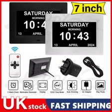UK Dementia Digital Clock with