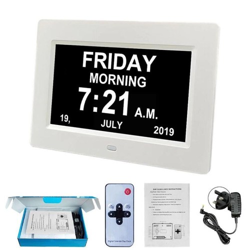 Dementia digital clock with - digital,